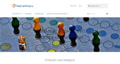 Desktop Screenshot of happyspielzeug24.de