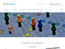 Tablet Screenshot of happyspielzeug24.de